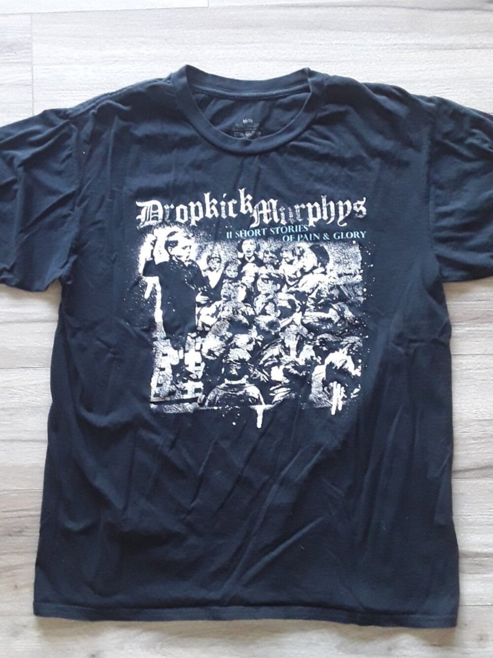 Dropkick Murphys Band Tee – “11 Short Stories of Pain & Glory” – Size M